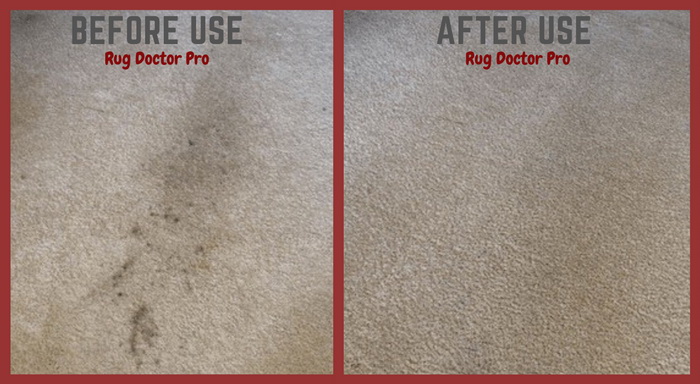 Rug Doctor Pro Deep Carpet Cleaner - performance