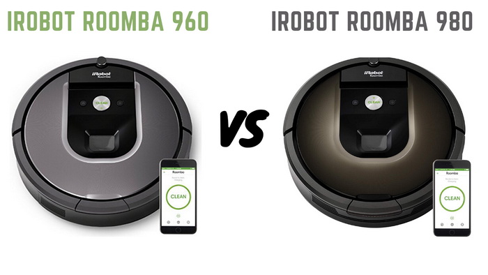 iRobot Roomba 960 vs 980